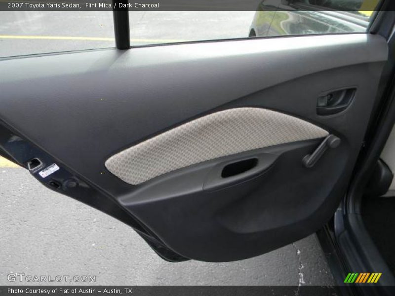 Flint Mica / Dark Charcoal 2007 Toyota Yaris Sedan
