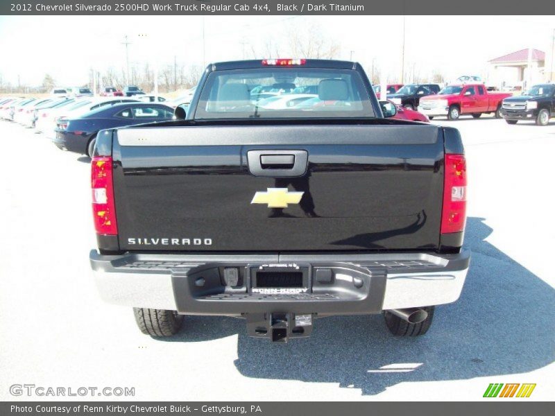Black / Dark Titanium 2012 Chevrolet Silverado 2500HD Work Truck Regular Cab 4x4