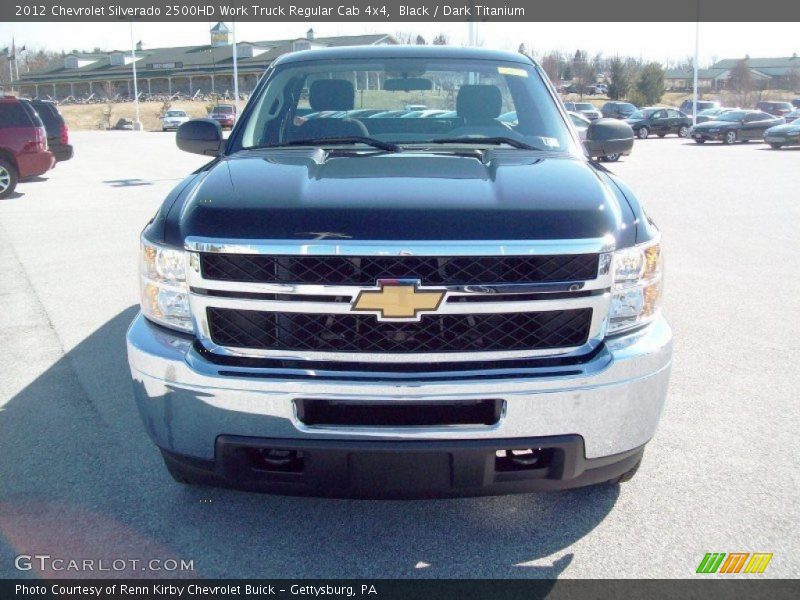 Black / Dark Titanium 2012 Chevrolet Silverado 2500HD Work Truck Regular Cab 4x4