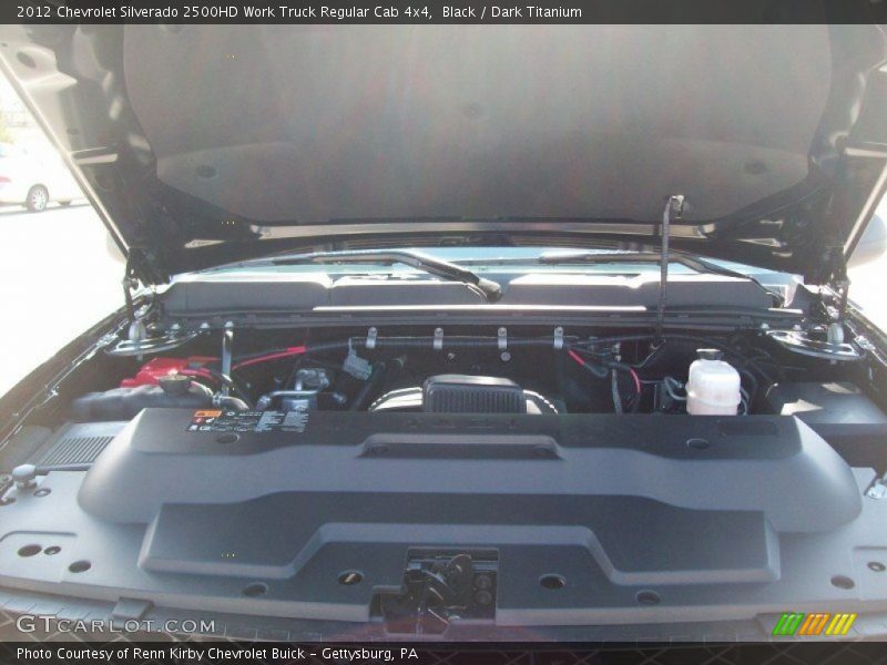 Black / Dark Titanium 2012 Chevrolet Silverado 2500HD Work Truck Regular Cab 4x4