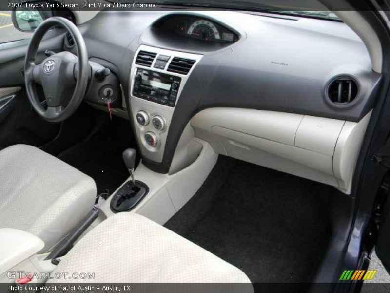 Flint Mica / Dark Charcoal 2007 Toyota Yaris Sedan