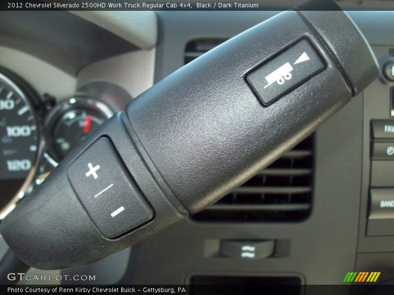 Black / Dark Titanium 2012 Chevrolet Silverado 2500HD Work Truck Regular Cab 4x4