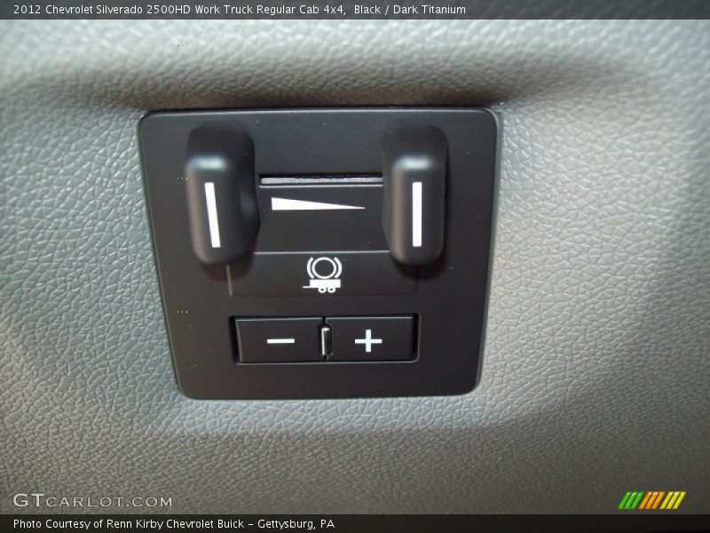 Black / Dark Titanium 2012 Chevrolet Silverado 2500HD Work Truck Regular Cab 4x4