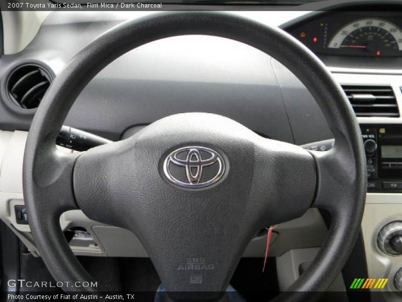 Flint Mica / Dark Charcoal 2007 Toyota Yaris Sedan