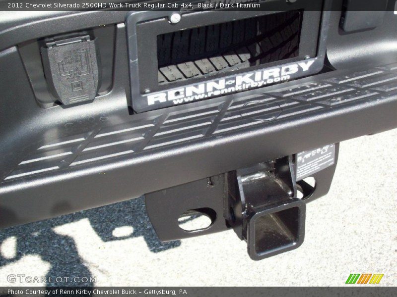 Black / Dark Titanium 2012 Chevrolet Silverado 2500HD Work Truck Regular Cab 4x4