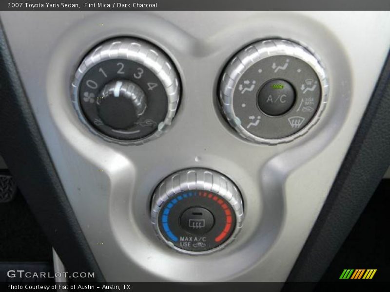 Flint Mica / Dark Charcoal 2007 Toyota Yaris Sedan