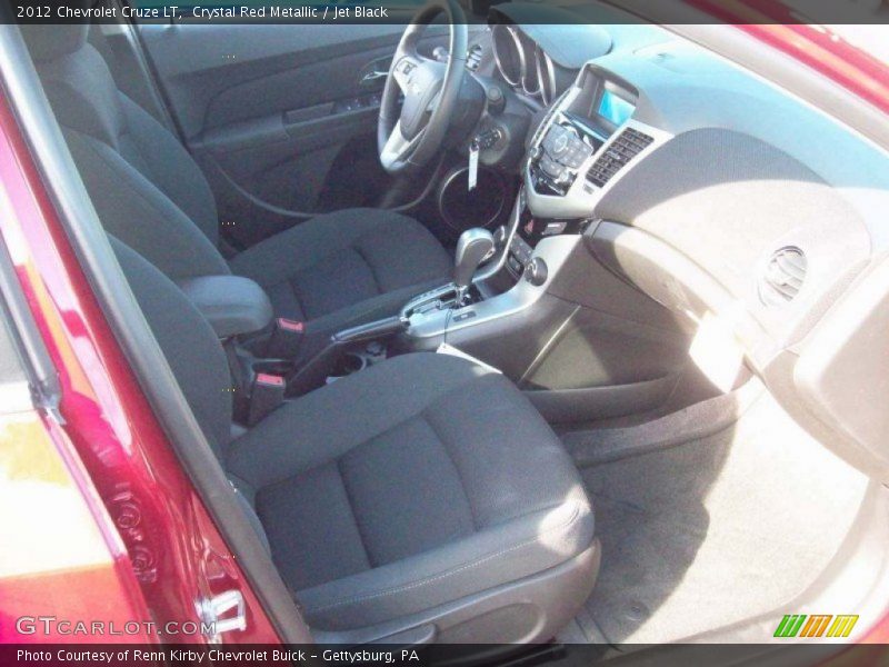 Crystal Red Metallic / Jet Black 2012 Chevrolet Cruze LT