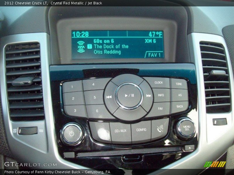 Crystal Red Metallic / Jet Black 2012 Chevrolet Cruze LT