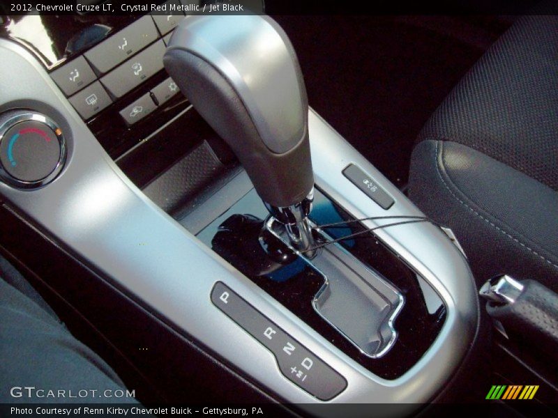 Crystal Red Metallic / Jet Black 2012 Chevrolet Cruze LT
