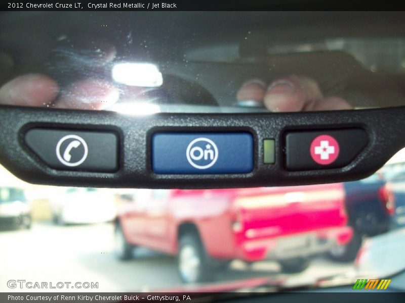 Crystal Red Metallic / Jet Black 2012 Chevrolet Cruze LT