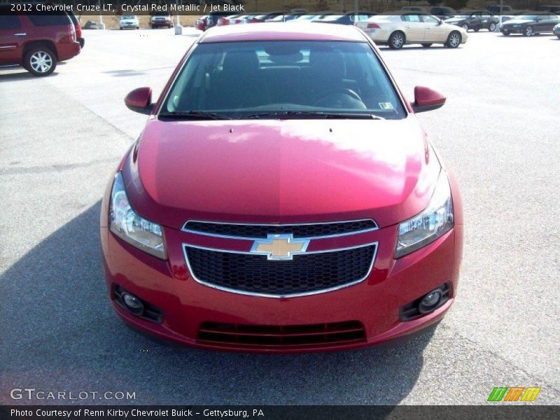 Crystal Red Metallic / Jet Black 2012 Chevrolet Cruze LT