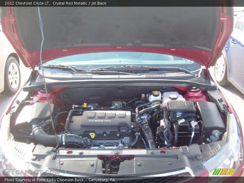 Crystal Red Metallic / Jet Black 2012 Chevrolet Cruze LT