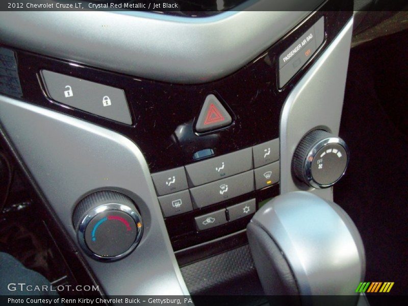 Crystal Red Metallic / Jet Black 2012 Chevrolet Cruze LT