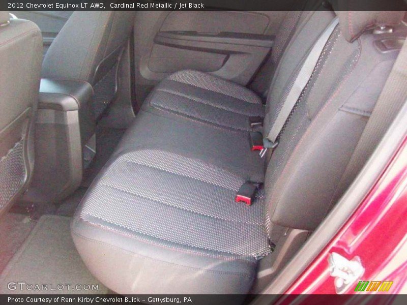 Cardinal Red Metallic / Jet Black 2012 Chevrolet Equinox LT AWD