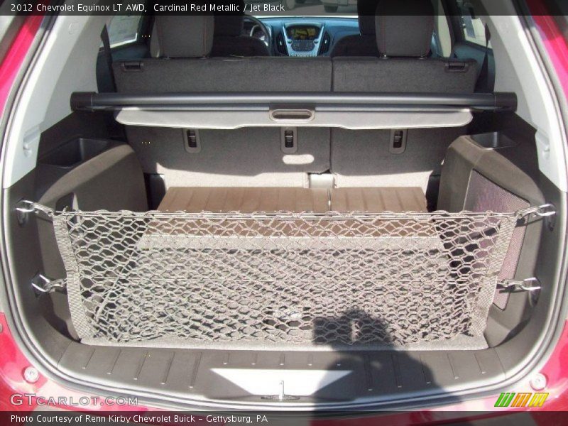 Cardinal Red Metallic / Jet Black 2012 Chevrolet Equinox LT AWD