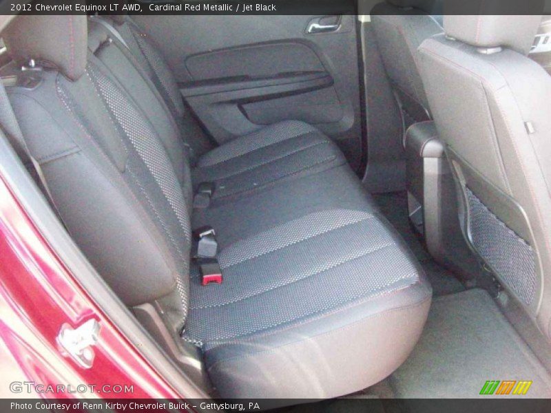 Cardinal Red Metallic / Jet Black 2012 Chevrolet Equinox LT AWD