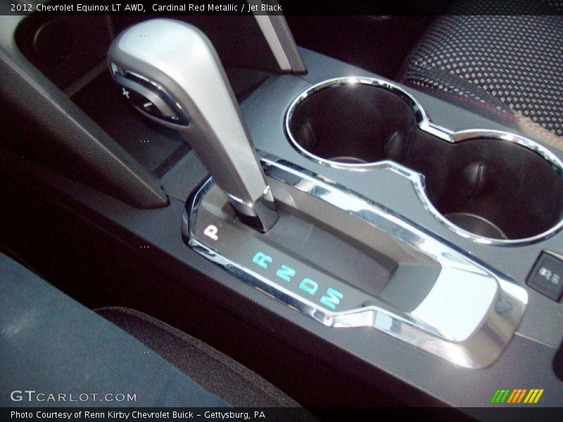 Cardinal Red Metallic / Jet Black 2012 Chevrolet Equinox LT AWD