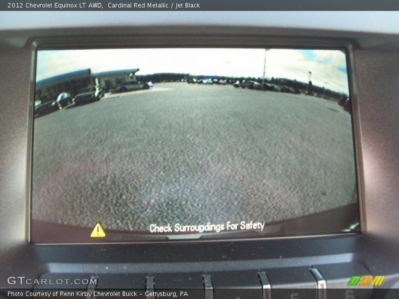 Cardinal Red Metallic / Jet Black 2012 Chevrolet Equinox LT AWD