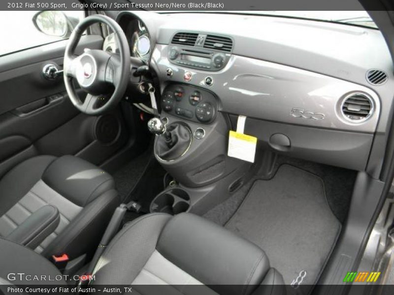 Dashboard of 2012 500 Sport