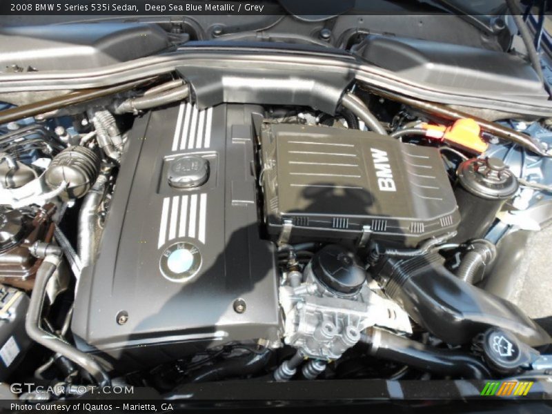  2008 5 Series 535i Sedan Engine - 3.0L Twin Turbocharged DOHC 24V VVT Inline 6 Cylinder