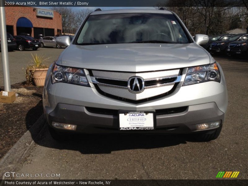 Billet Silver Metallic / Ebony 2009 Acura MDX