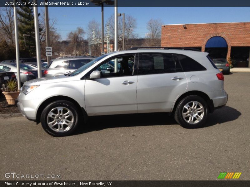 Billet Silver Metallic / Ebony 2009 Acura MDX
