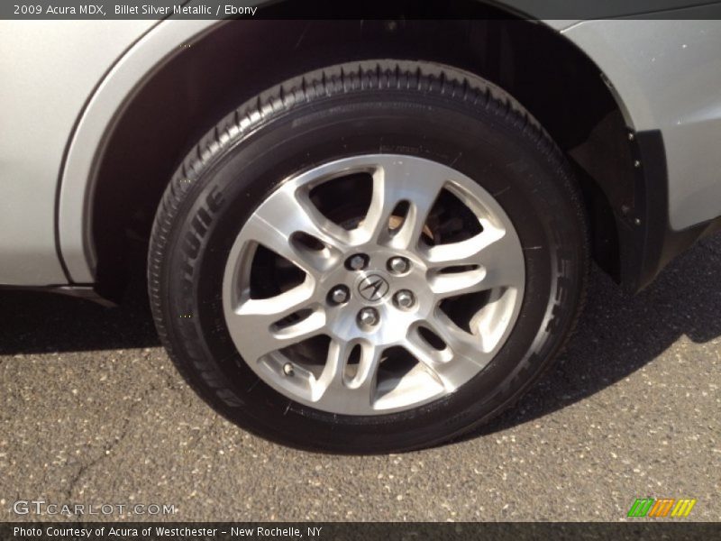 Billet Silver Metallic / Ebony 2009 Acura MDX