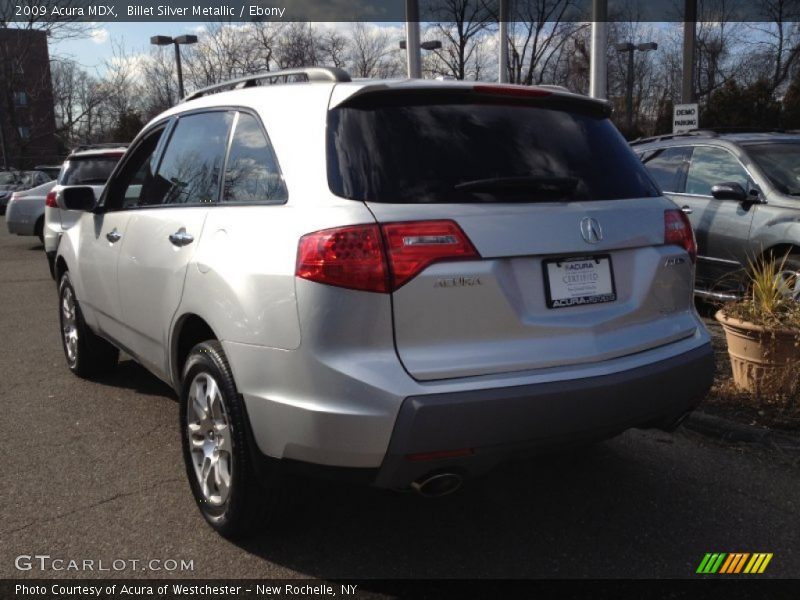 Billet Silver Metallic / Ebony 2009 Acura MDX