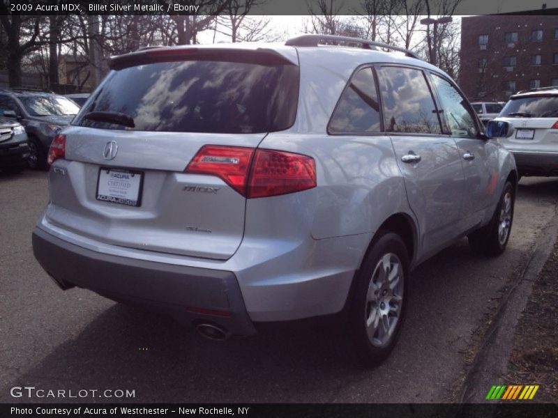 Billet Silver Metallic / Ebony 2009 Acura MDX
