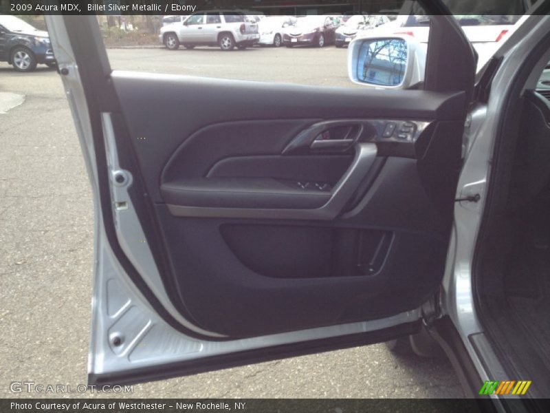 Billet Silver Metallic / Ebony 2009 Acura MDX