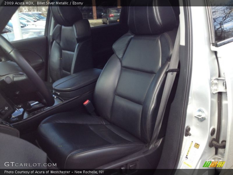 Billet Silver Metallic / Ebony 2009 Acura MDX