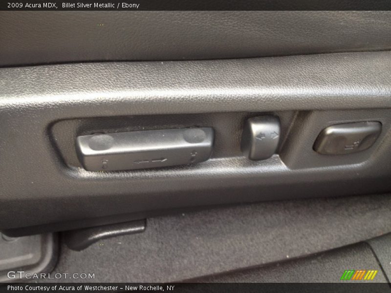 Billet Silver Metallic / Ebony 2009 Acura MDX