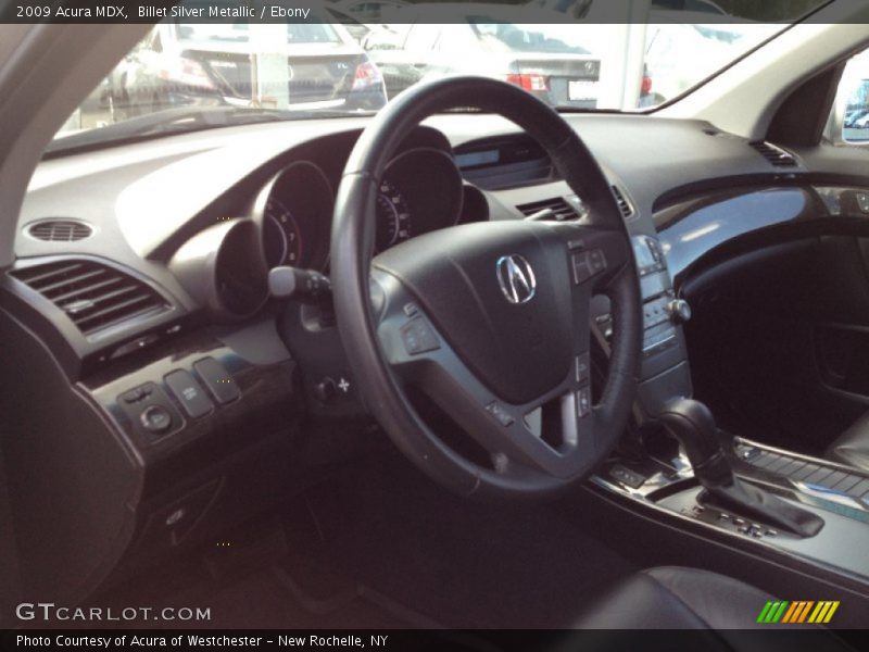 Billet Silver Metallic / Ebony 2009 Acura MDX