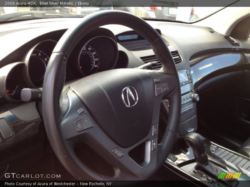 Billet Silver Metallic / Ebony 2009 Acura MDX