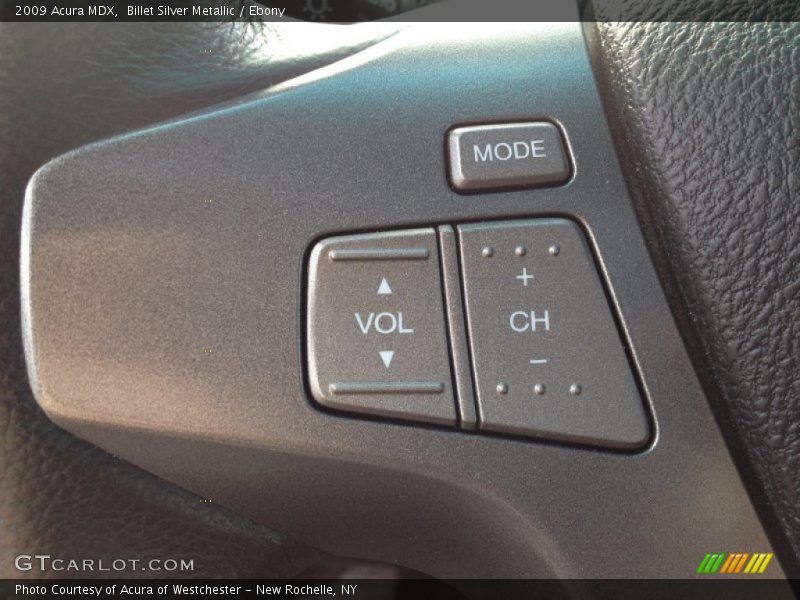 Billet Silver Metallic / Ebony 2009 Acura MDX