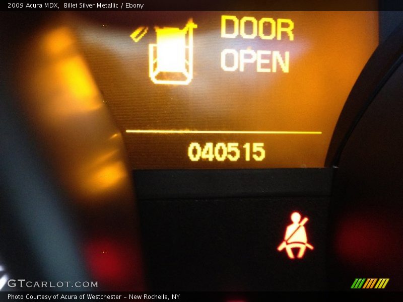 Billet Silver Metallic / Ebony 2009 Acura MDX