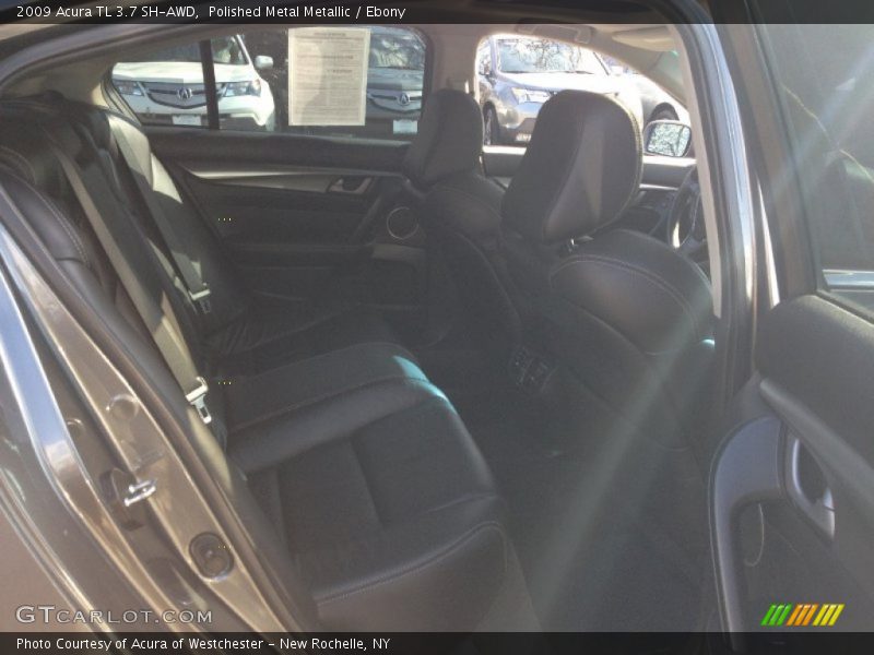 Polished Metal Metallic / Ebony 2009 Acura TL 3.7 SH-AWD