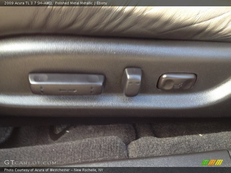 Polished Metal Metallic / Ebony 2009 Acura TL 3.7 SH-AWD