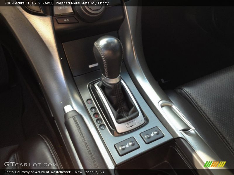 Polished Metal Metallic / Ebony 2009 Acura TL 3.7 SH-AWD