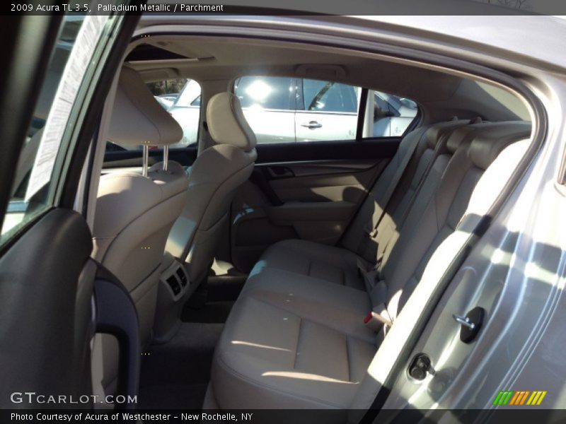 Palladium Metallic / Parchment 2009 Acura TL 3.5