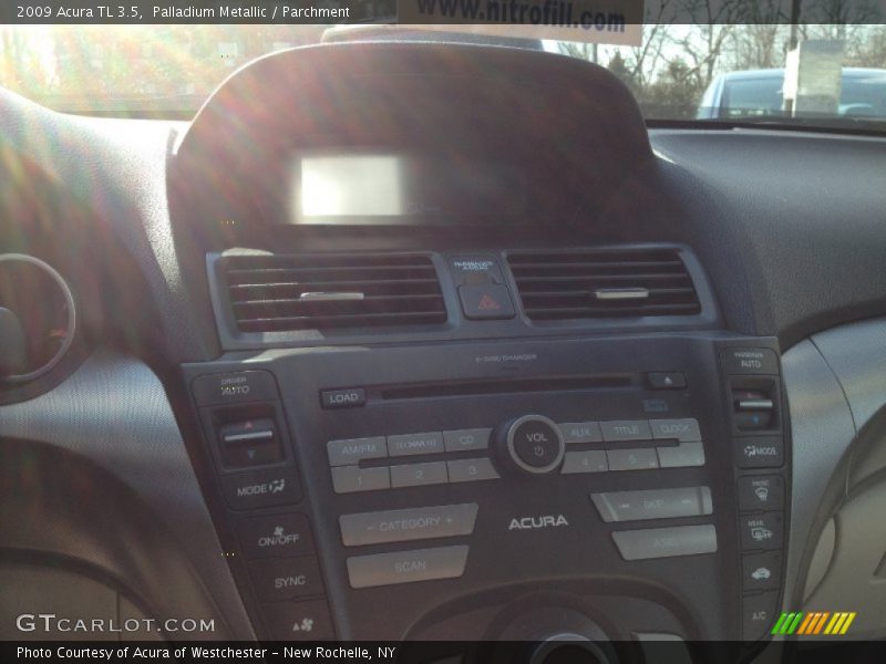 Palladium Metallic / Parchment 2009 Acura TL 3.5