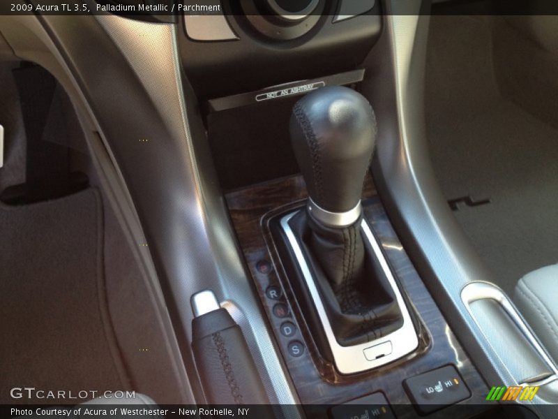 Palladium Metallic / Parchment 2009 Acura TL 3.5