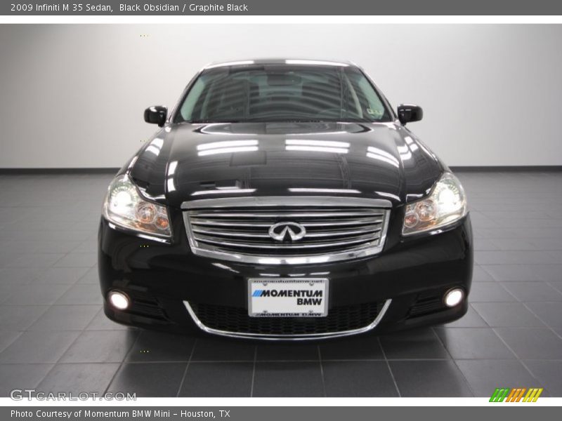 Black Obsidian / Graphite Black 2009 Infiniti M 35 Sedan