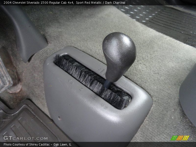 Sport Red Metallic / Dark Charcoal 2004 Chevrolet Silverado 1500 Regular Cab 4x4
