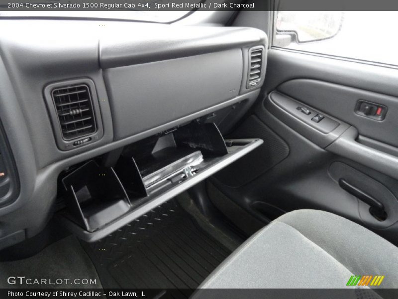 Sport Red Metallic / Dark Charcoal 2004 Chevrolet Silverado 1500 Regular Cab 4x4