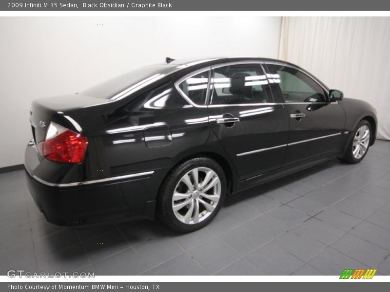 Black Obsidian / Graphite Black 2009 Infiniti M 35 Sedan