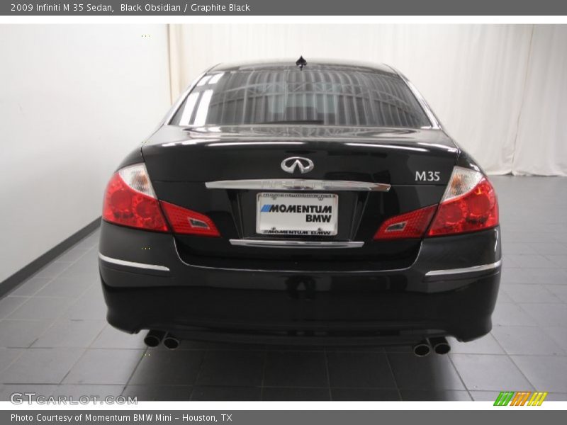 Black Obsidian / Graphite Black 2009 Infiniti M 35 Sedan