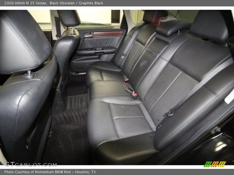 Black Obsidian / Graphite Black 2009 Infiniti M 35 Sedan