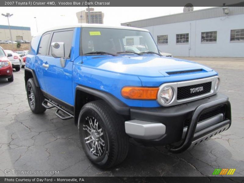 Voodoo Blue / Dark Charcoal 2007 Toyota FJ Cruiser 4WD