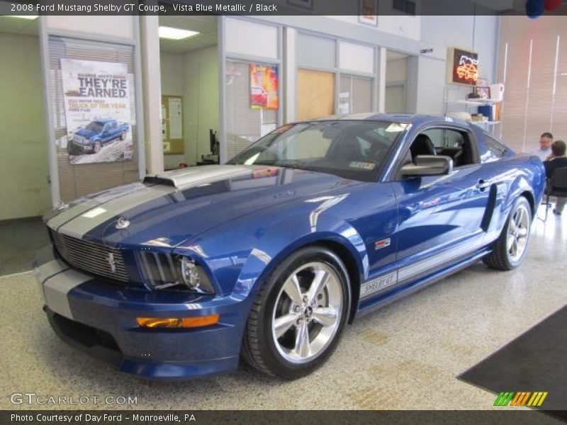 Front 3/4 View of 2008 Mustang Shelby GT Coupe